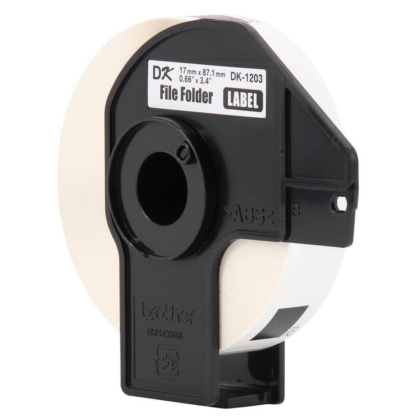 Etiqueta Brother DK1203 - 0.66 in x 3.4 pulgadas - 300 etiquetas