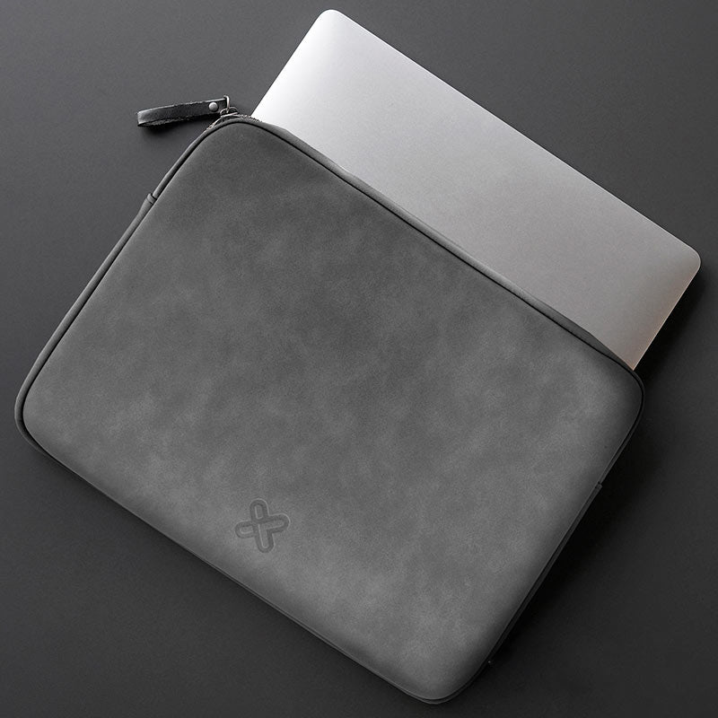 Funda de Gamuzapara Laptop SquareShield Gris - KNS-220GR
