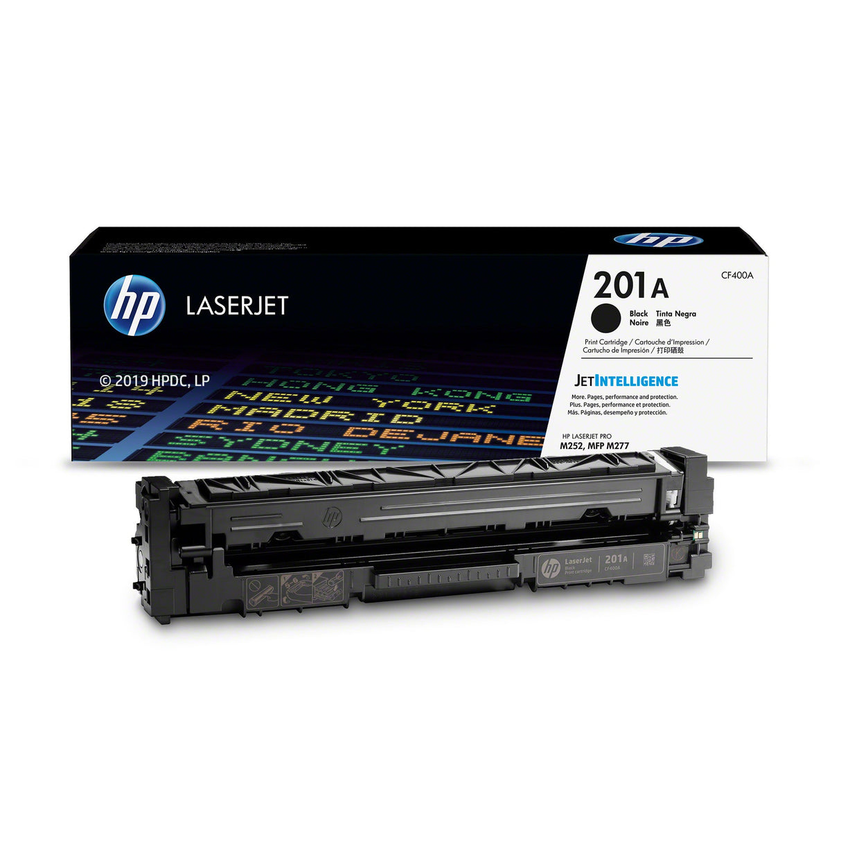 Toner Hp CF400A - 201A - Negro | Para LaserJet Pro M252 / M277