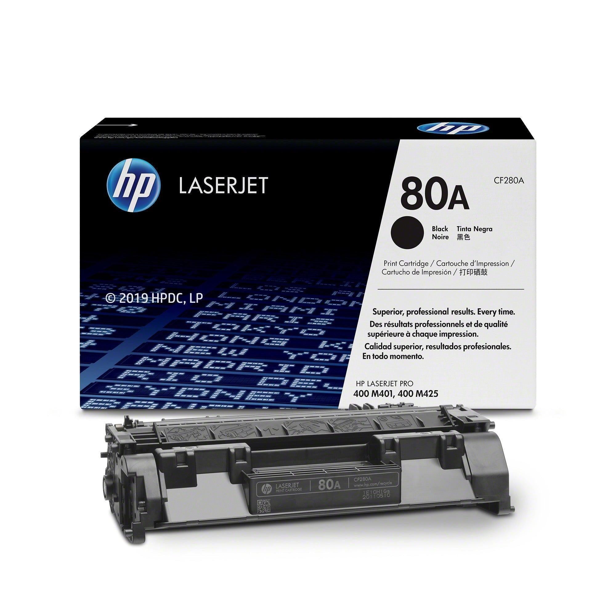 Toner Hp CF280A 80A Negro (Liquidación) -  L-CF280A