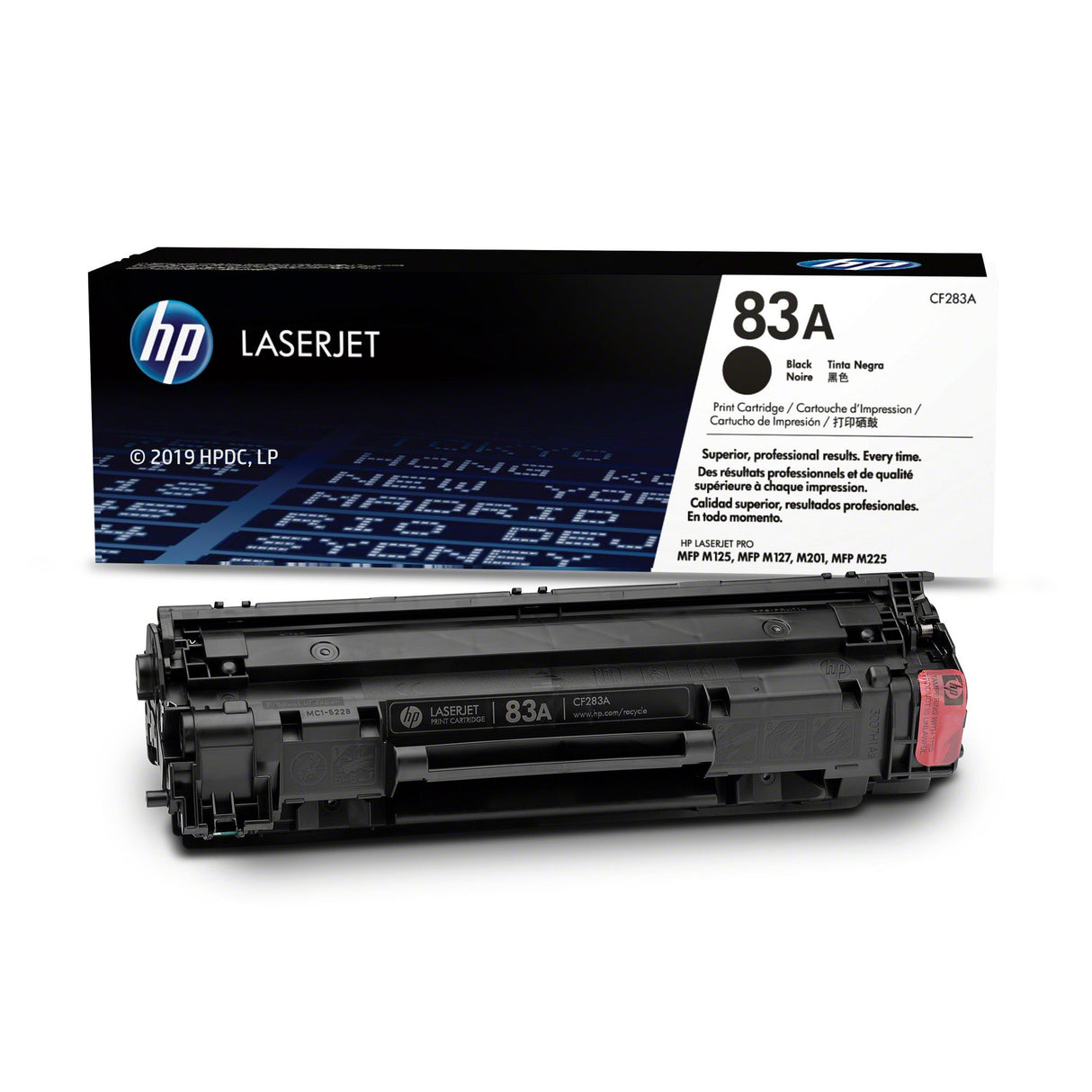 Toner Hp CF283A - 83A Negro | Para LaserJet Pro M127 / M201 / M225