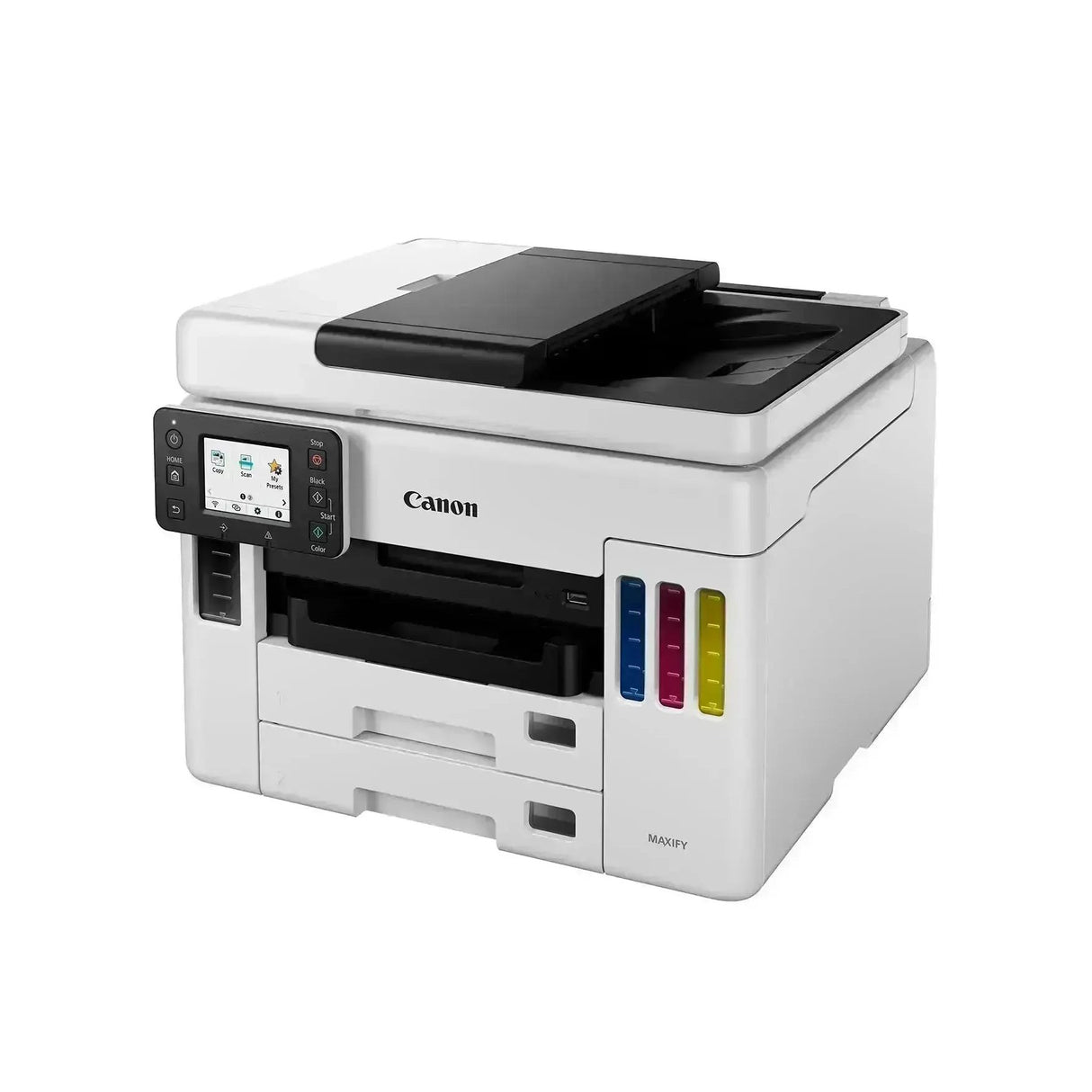 Impresora Canon MAXIFY GX7010 - Impresión Profesional - Inalámbrica - Conectividad Canon PRINT app - Alta Velocidad - 2,7” LCD Táctil - 45 ppm negro y 25 ppm color