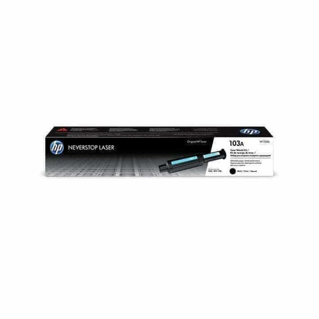 Kit de recarga de toner HP Laser 103A negro (W1103A) - Para Neverstop Laser 1020 / 1020nw / 1000n / 1200n