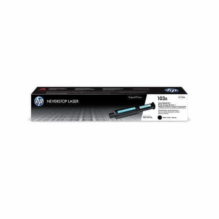 Kit de recarga de toner HP Laser 103A negro (W1103A) - Para Neverstop - 2,500 páginas -  W1103A