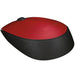 Mouse Logitech M170 Inalambrico Optico USB Rojo -  910-004941
