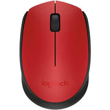 Mouse Logitech M170 Inalambrico Optico USB Rojo
