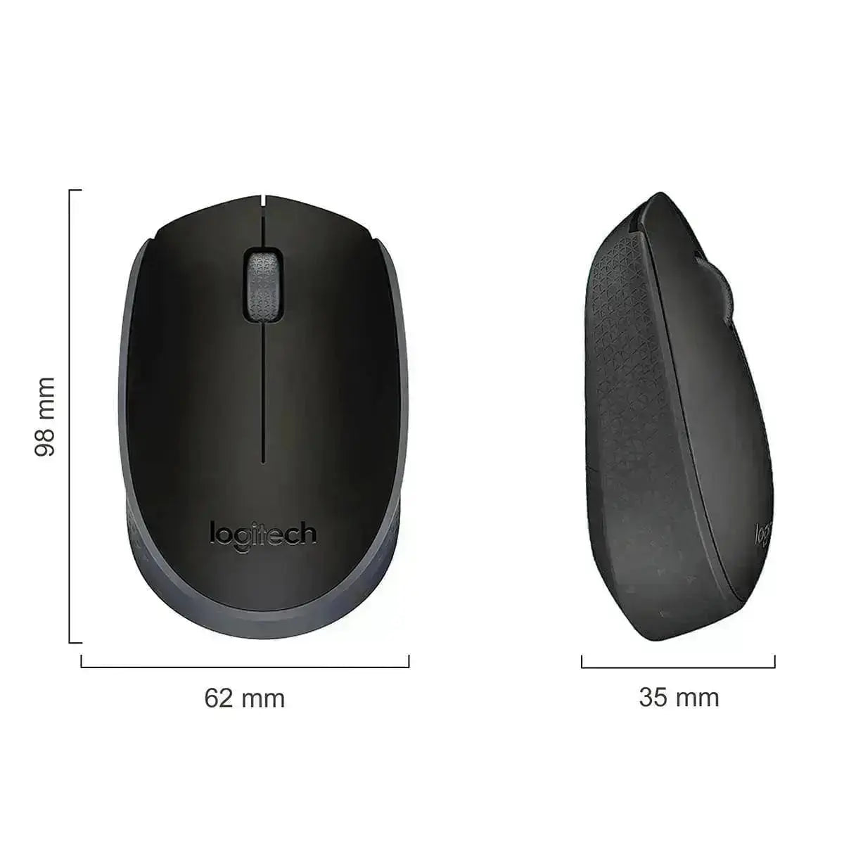 Mouse Logitech Wireless M170-910-004940 Negro -  910-004940