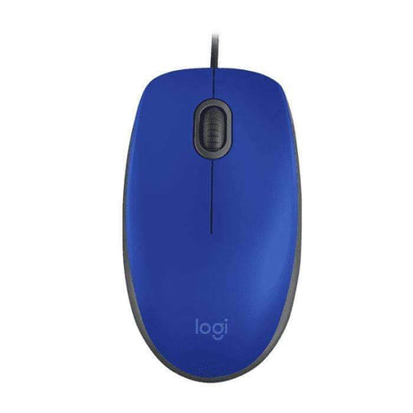 Mouse (Raton) Logitech M110 Silent-Azul | Cable USB