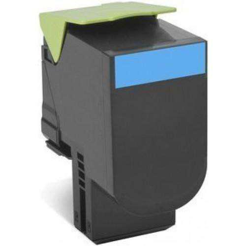 TONER LEXMARK 80C8SC0 -Cyan | Toner Lexmark Original | Para CX510de / CX410de / CX310dn / CX310dn