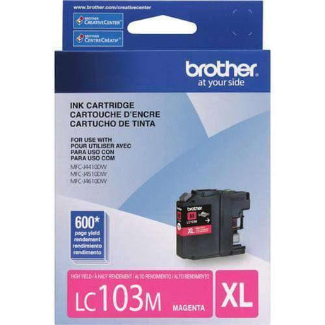 Tinta Brother LC103M Magenta | Para MFC-J450DW / MFC-J650DW / MFC-J870DW
