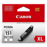 Tinta Canon CLI-151XL GY GRIS Alto Rendimiento | Para PIXMA MG6310 / MG5410 / iP7210