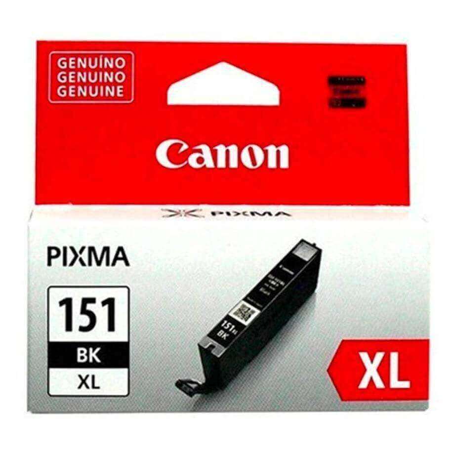 Tinta Canon CLI-151XL BK Negro Alto Rendimiento | Para PIXMA MG6310 / MG5410 / iP7210