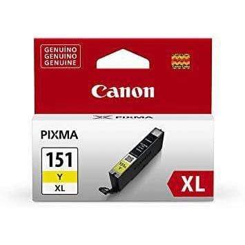 Tinta Canon CLI-151XLY Amarillo Alto Rendimiento