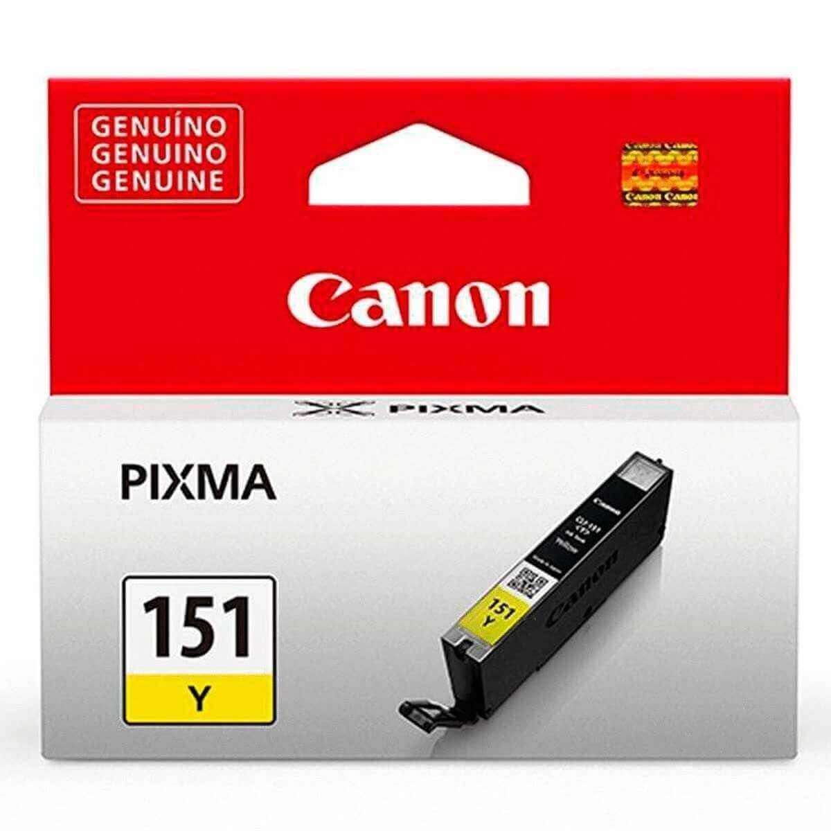Tinta Canon CLI-151Y Amarillo