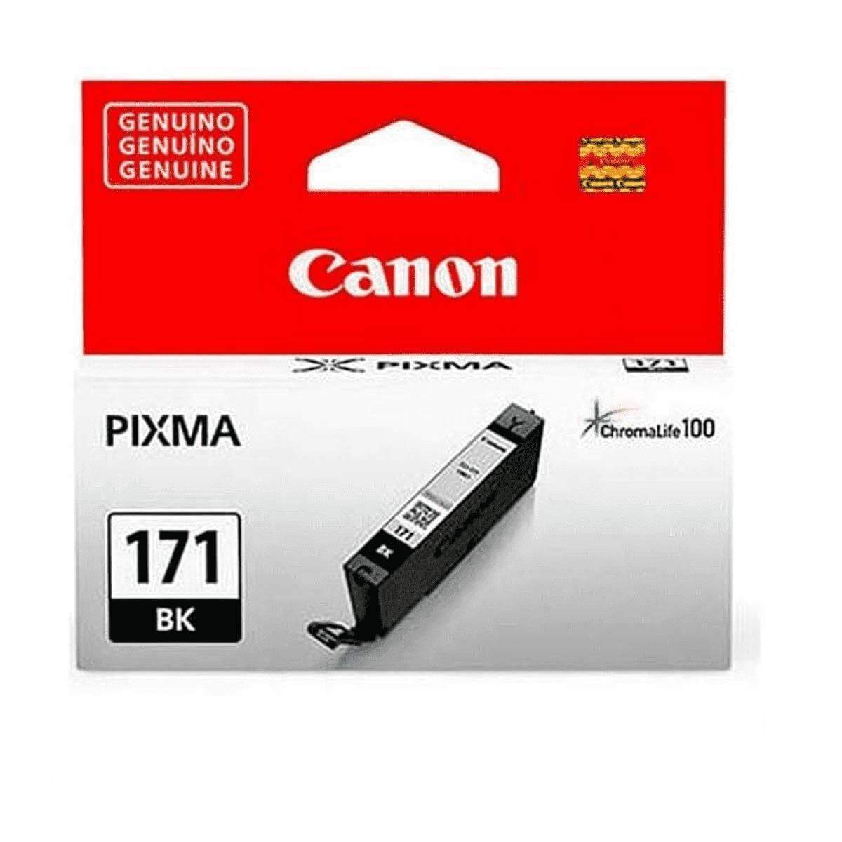 Tinta Canon CLI-171BK Negro | MG5710/MG6810/MG7710/TS5010/TS6010