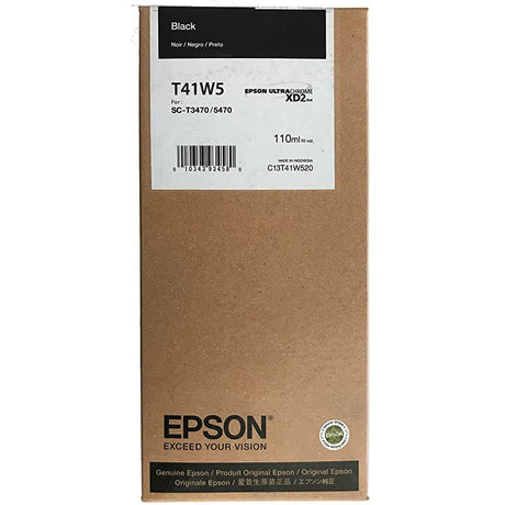 Tinta Epson T41W5 - Negro | SC-T3470/3475/5470/5475/5470M