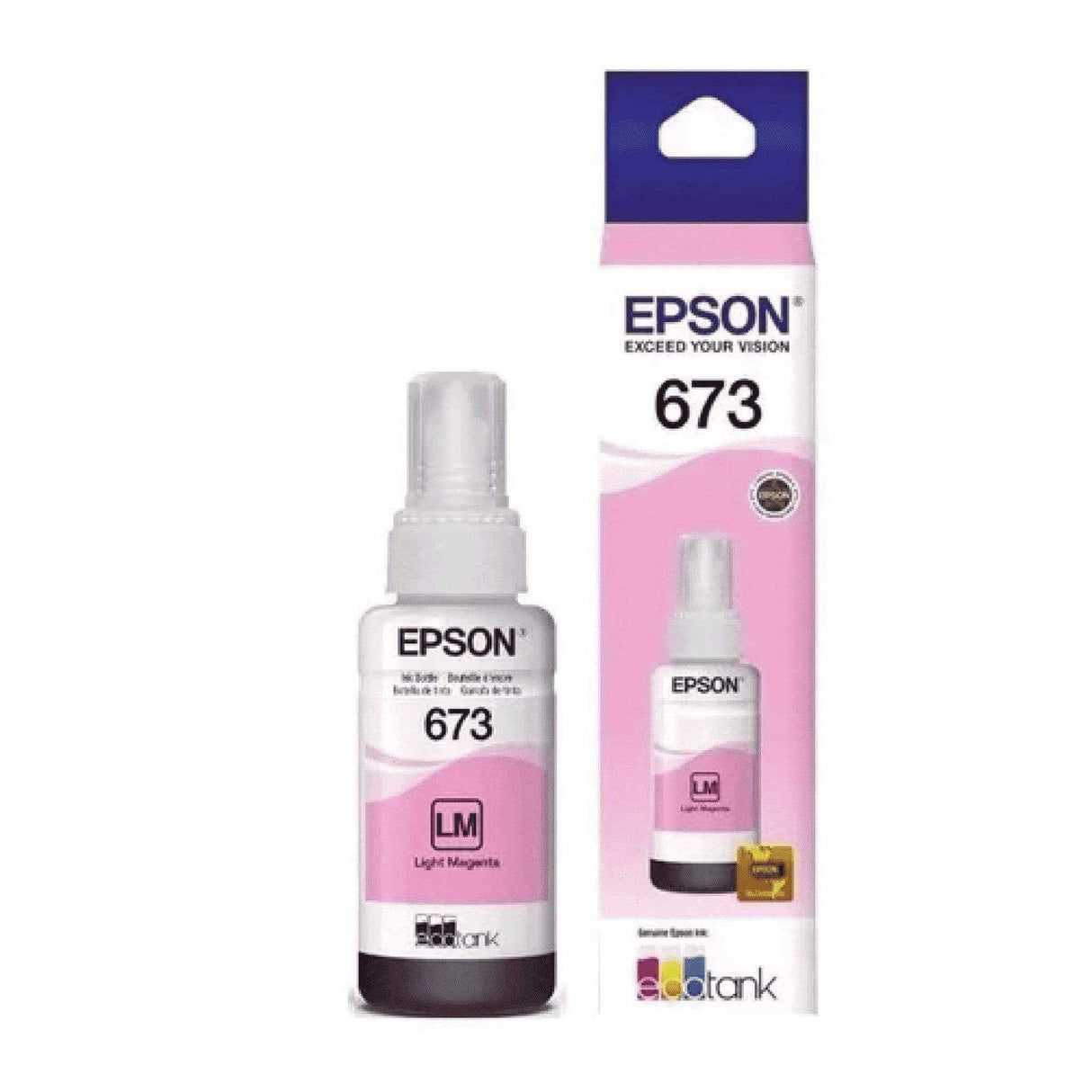 Tinta Epson T673620-AL Light Magenta | Epson EcoTank L1800/ L800/ L805/ L810/ L850