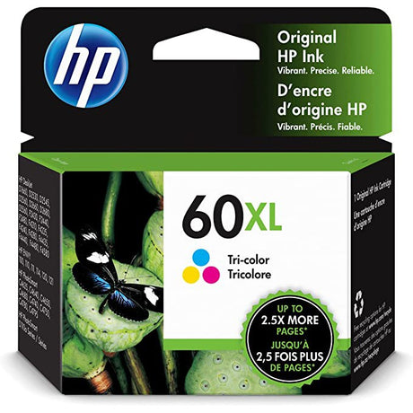 Tinta HP 60XL - Tinta Tricolor reemplaza 675, 703, 901