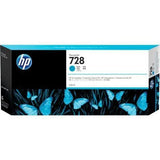 Tinta HP 728 Cyan - 300 ml - F9K17A - HP DesignJet T730 T830