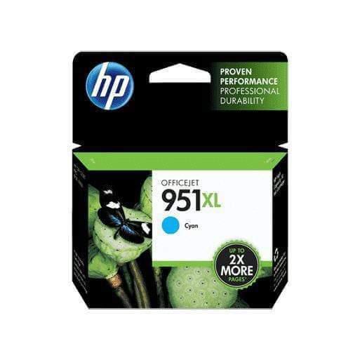 Tinta HP 951XL Cyan - CN046AL | Para OfficeJet Pro 251 / 276 / 8100 / 8600 / 8610 / 8620