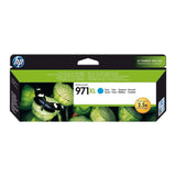 Tinta HP 971XL Cyan | Para HP OfficeJet Pro X451 / X476