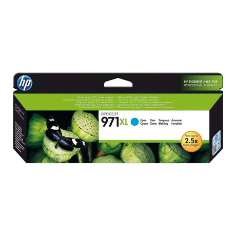 Tinta HP 971XL Cyan | Para HP OfficeJet Pro X451 / X476