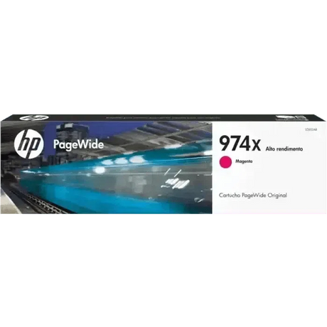 Tinta HP 974X Magenta L0S02AL | PageWide Pro 477dw/ 577dw/ 452dw 552dw
