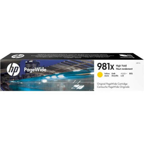Tinta Hp 981X Pagewide- L0R11A-Amarillo