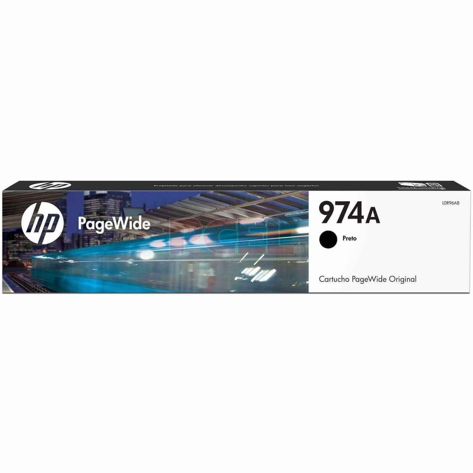 Tinta Hp Pagewide 974A-Negro