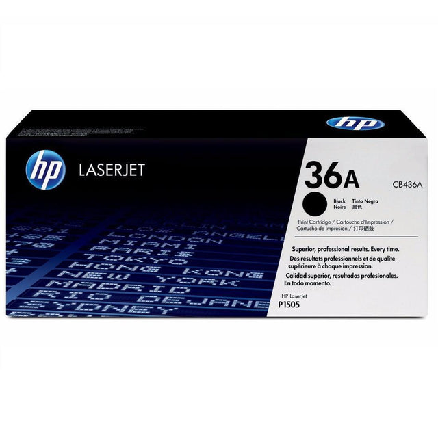 Toner Hp CB436A - 36A | Para LaserJet M1120 / M1522