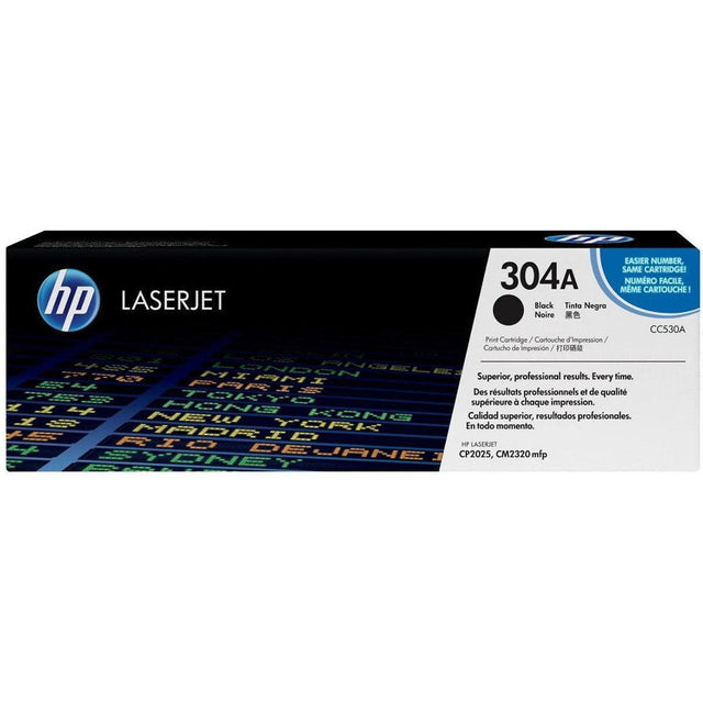 Toner Hp CC530A 304A Negro | Para LaserJet CM2320 / CP2025