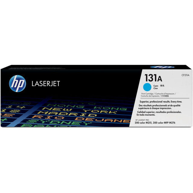 Toner Hp CF211A 131A Cyan | Para LaserJet Pro M251 / M276