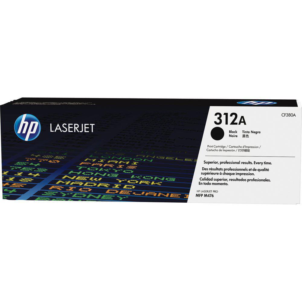 Toner Hp CF380A 312A negro | Para LaserJet Pro M476dw / M476nw / M476dn