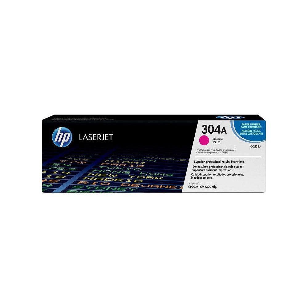 Toner Hp Cc533A 304A Magenta -  CC533A