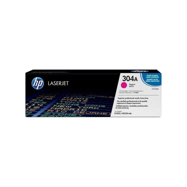 Toner Hp Cc533A 304A Magenta | Para LaserJet CM2320 / CP2025