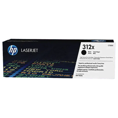 Toner Hp Cf380X 312X Negro - Alto Rendimiento