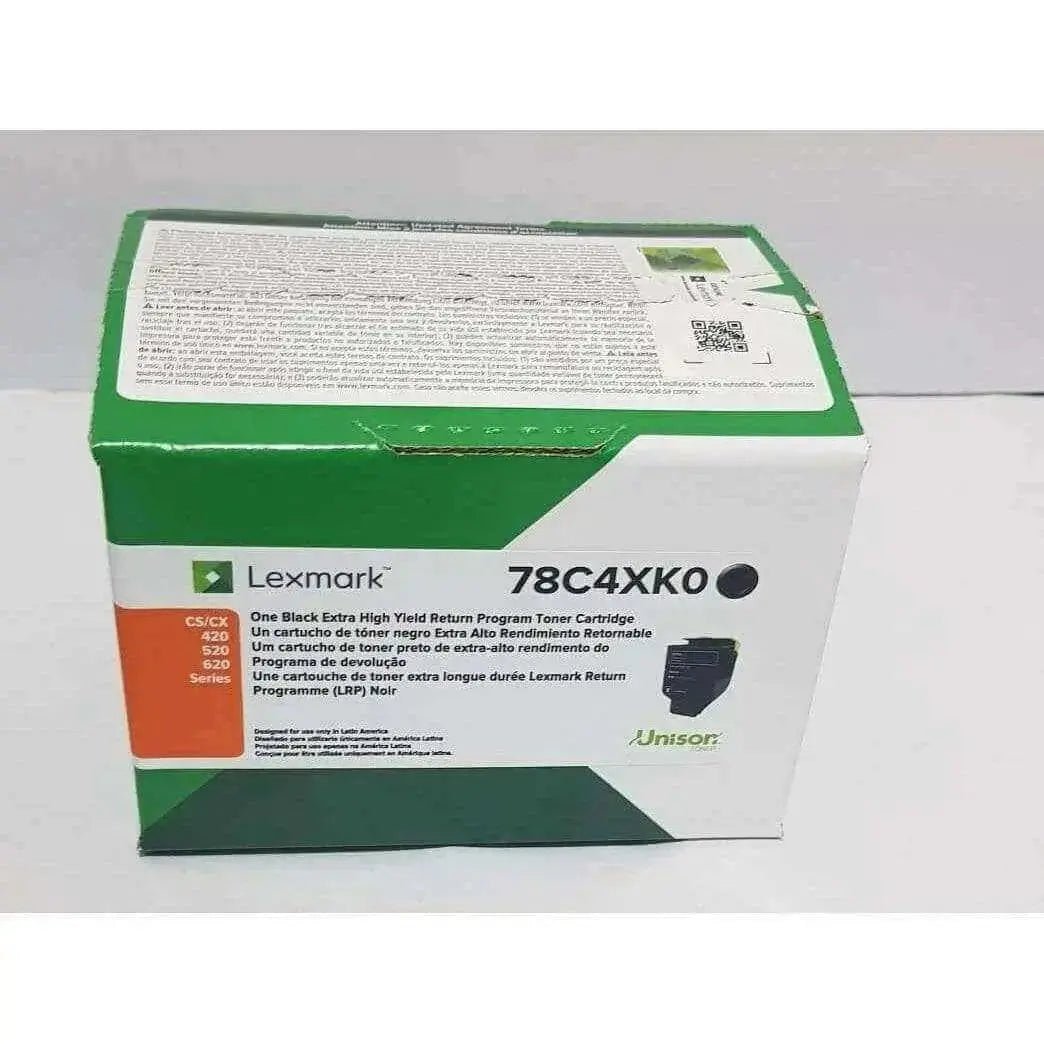 Toner Lexmark 78C4XK0 - CX522 -  Negro | Toner Lexmark Original