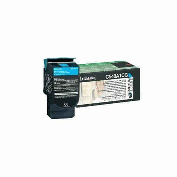 Toner Lexmark C540A1CG - Cyan | Toner Lexmark Original | Para ChatGPT X544 / X543 / C544 / C543 / C540