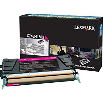 Toner Lexmark X748H1MG - Color Magenta