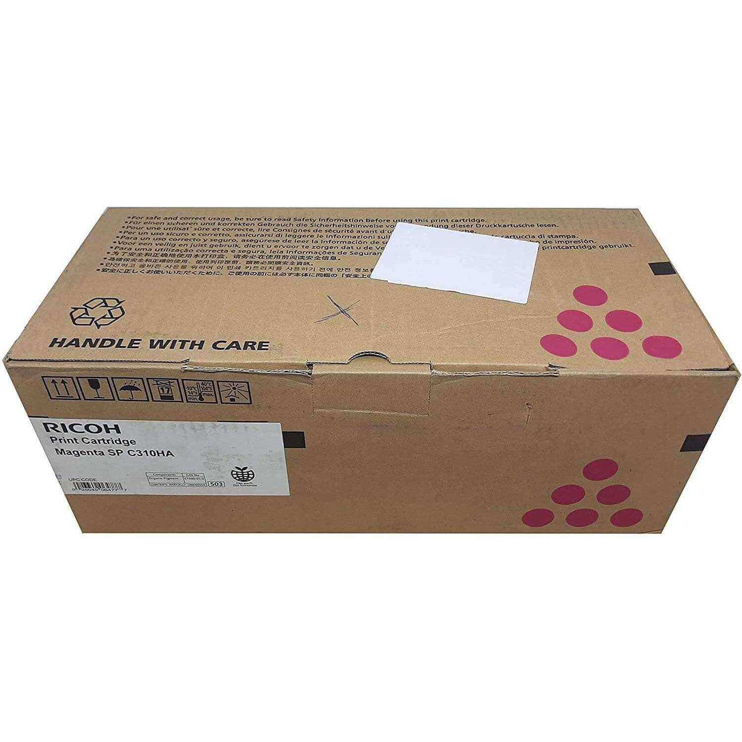 Toner Ricoh 406477-Magenta para Impresoras y Copiadoras Ricoh