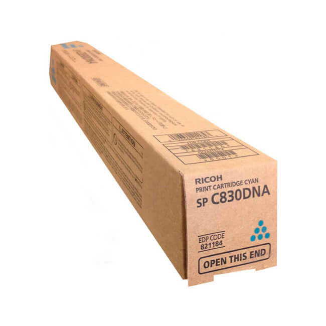 Toner Ricoh 821184 - Toner Cyan | Para SP C831DN / SP C830DN