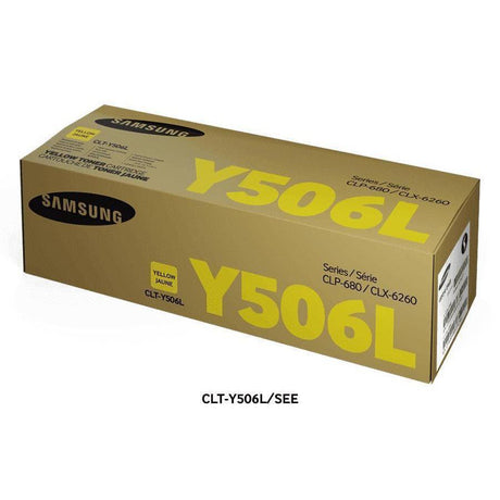 Toner Samsung CLT-Y506L/XAA Yellow para Impresoras Samsung -  CLT-Y506L/XAA