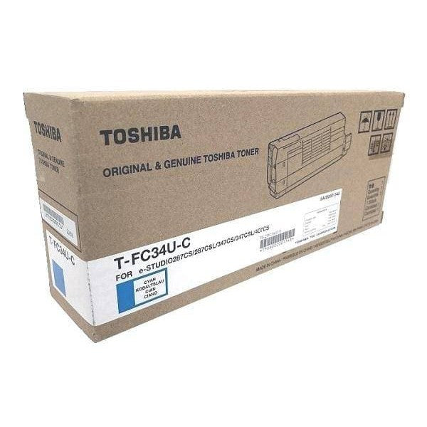Toner Toshiba T-Fc34U-C para Impresoras y Copiadoras Toshiba -  T-FC34U-C