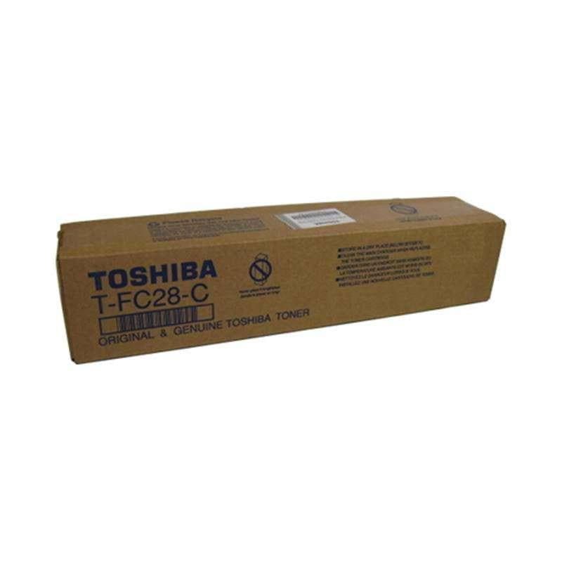 Toner Toshiba Tfc28C Cyan para Impresoras y Copiadoras Toshiba