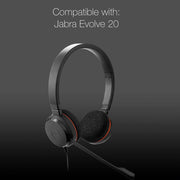 Almohadillas para Auriculares Jabra Evolve 20 / 30 / 40 / 65, modelo , Audifonos