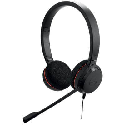 Audifono Jabra Evolve 20 Stereo Negro USB - A, modelo , Audifonos