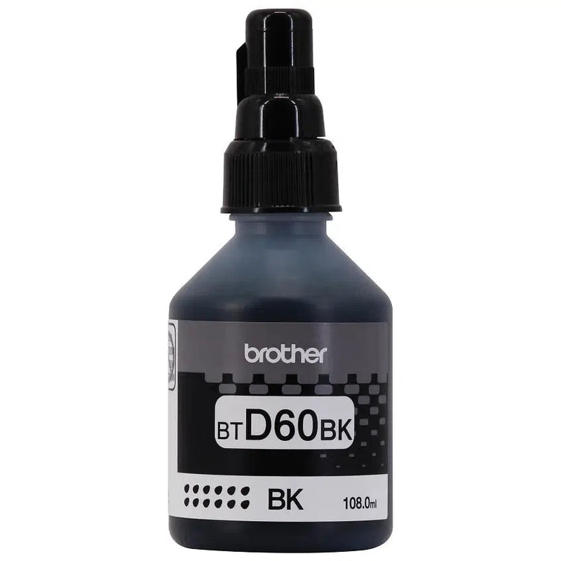 Botella de Tinta Brother BTD60BK | Para DCP-T510W / DCP-T700W / DCP-T710W / MFC-T910W / MFC-T800W / MFC-T920DW | 6,500 paginas, modelo , Tintas Brother