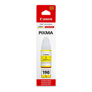 Botella de Tinta Canon GI-190 Yellow | Para Pixma G2110 / G3110 / G4100 / G4110 | 7,000 páginas, modelo , Tintas Canon