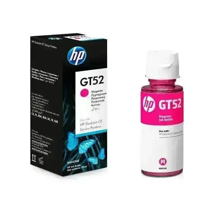 Botella de Tinta HP GT52 Magenta | Ink Tank 315/110/115/415 - DeskJet GT-5810/5820 - Smart Tank 580 / 750 | 8,000 páginas, modelo , Tintas Hp
