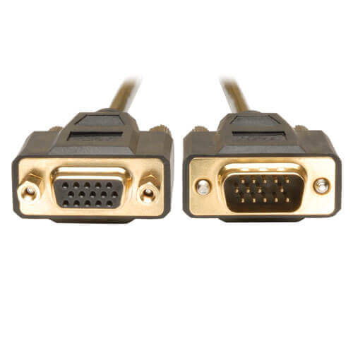 Cable de Extensión Tripp Lite para Monitor VGA, 640x480 (HD15 M/H), 7.62 m [25 pies], modelo , Cable